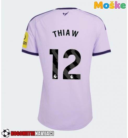 Moške Nogometnih dresov Newcastle United Malick Thiaw #12 Tretji 2026-27 Kratki rokavi Moške Nogometnih dresov Newcastle United Malick Thiaw #12 Tretji 2026-27 Kratki rokavi